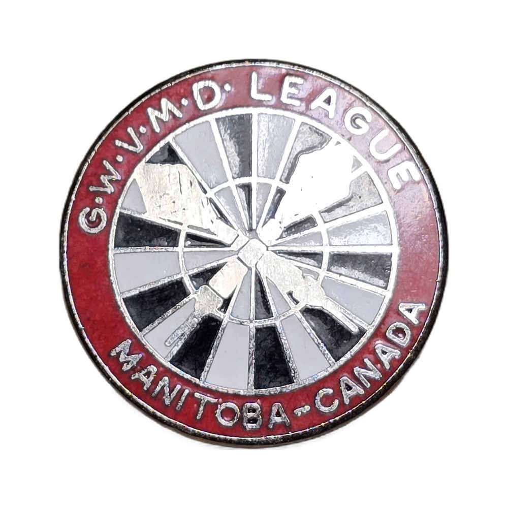 Great War Veterans Manitoba Darts League Lapel Vest Hat Pin G36
